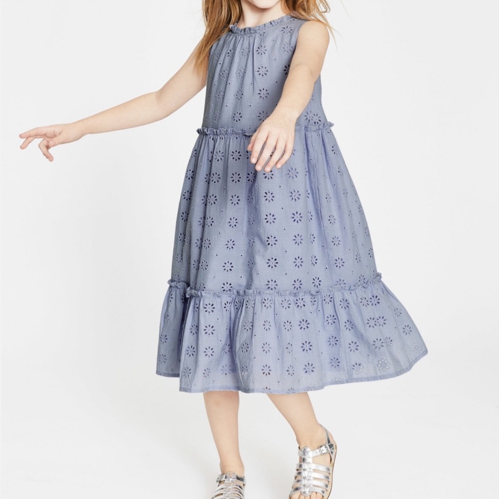 Mini Boden Eyelet Dress